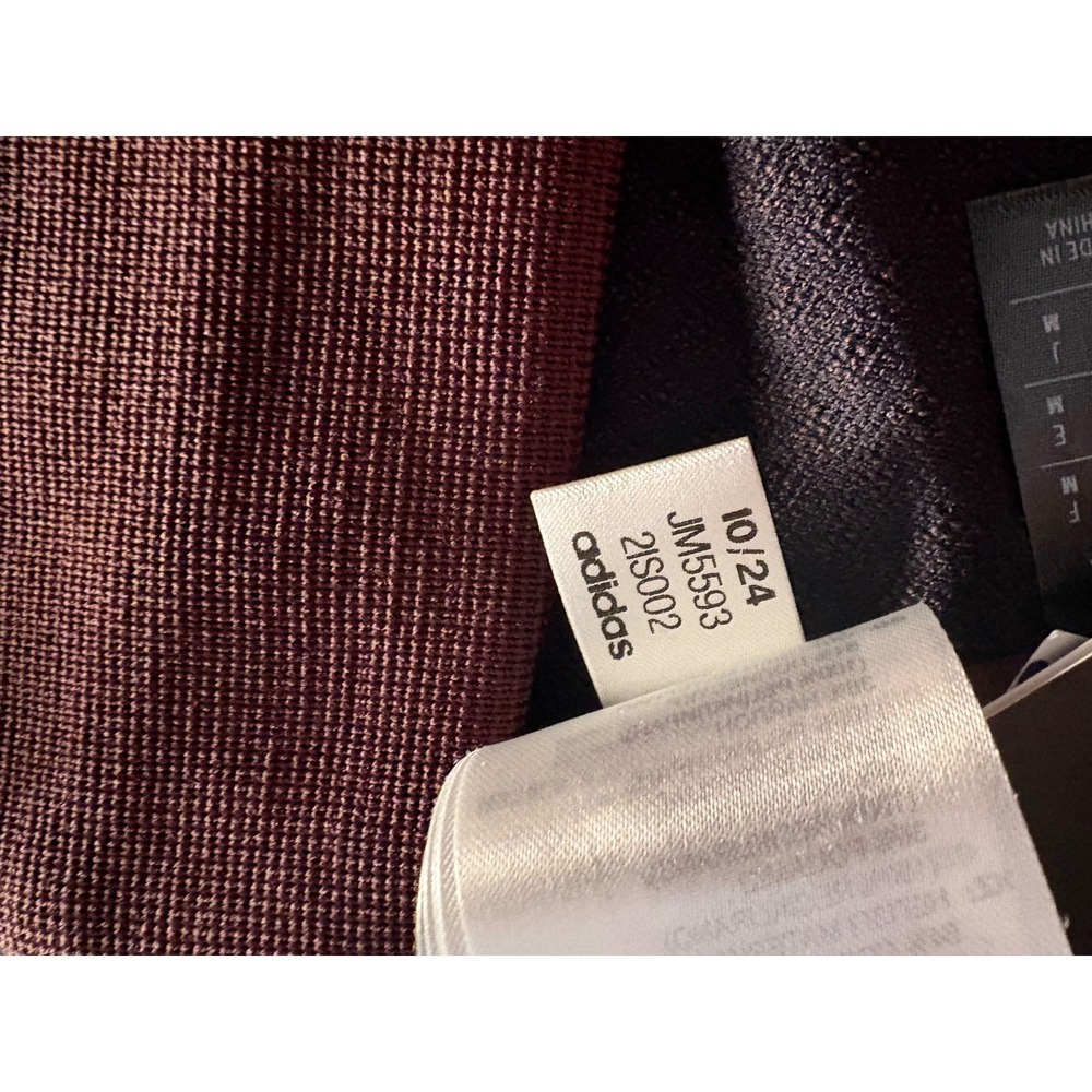 Adidas Go-To Primeknit Polo Shirt Performance Stretch Breathable Aurora Ruby M - Picture 5 of 9